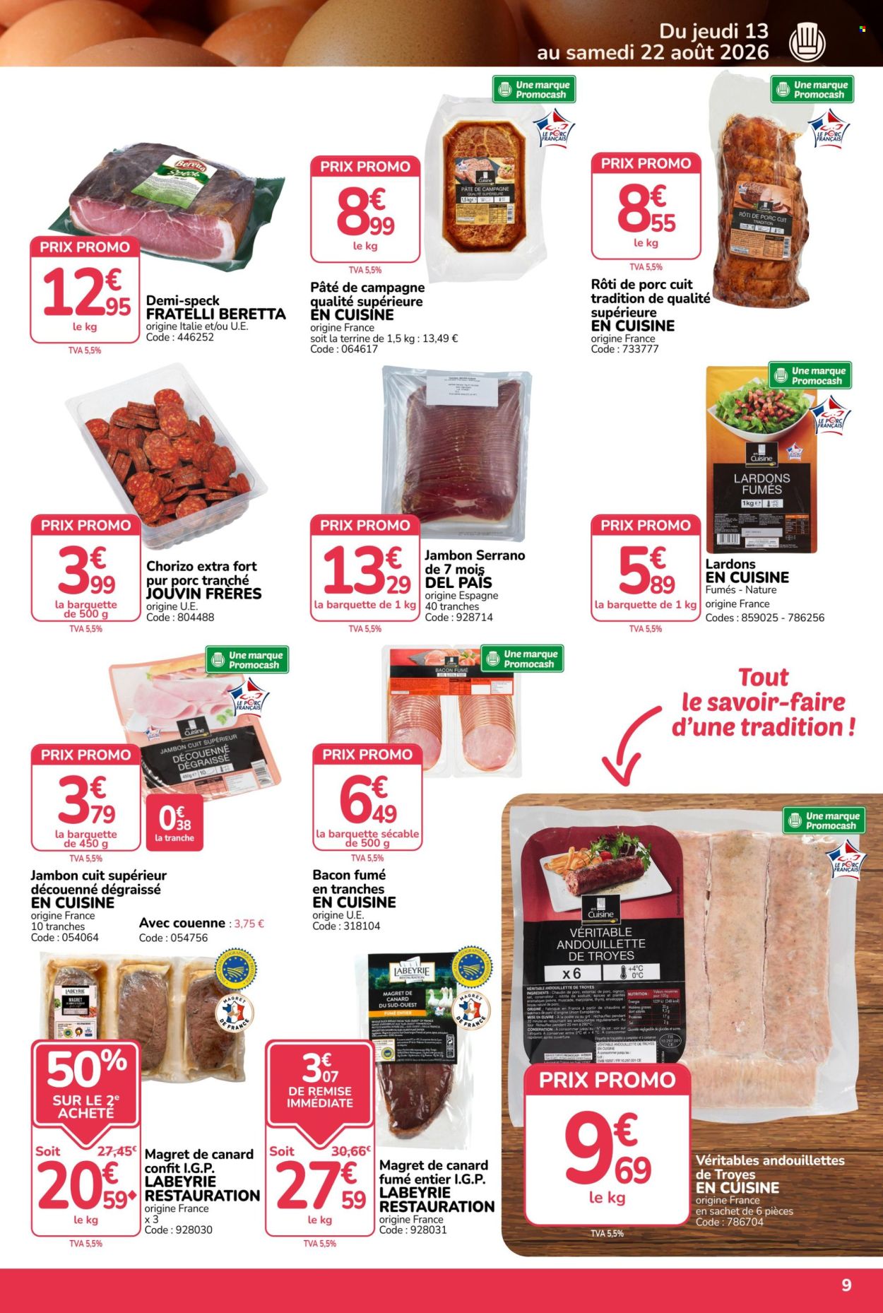 Catalogue Promocash - 13/08/2026 - 22/08/2026. Page 9