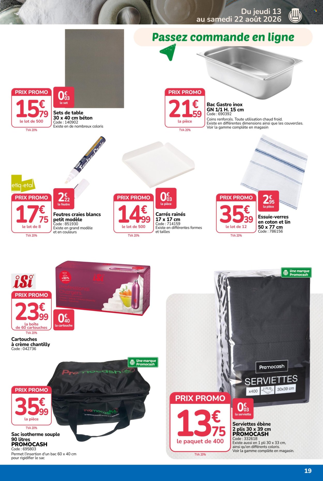 Catalogue Promocash - 13/08/2026 - 22/08/2026. Page 19