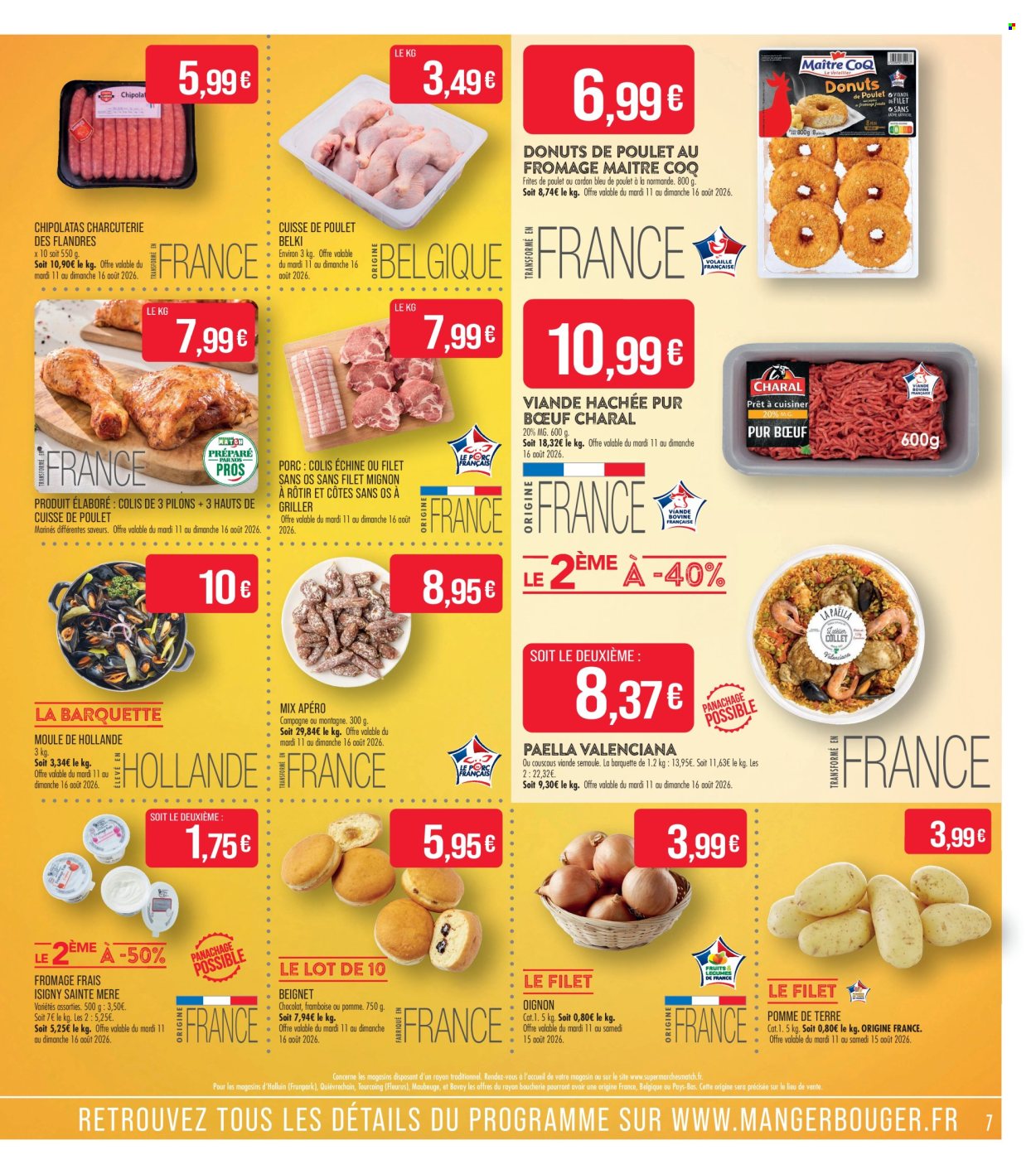 Catalogue Supermarché Match - 11/08/2026 - 23/08/2026. Page 7