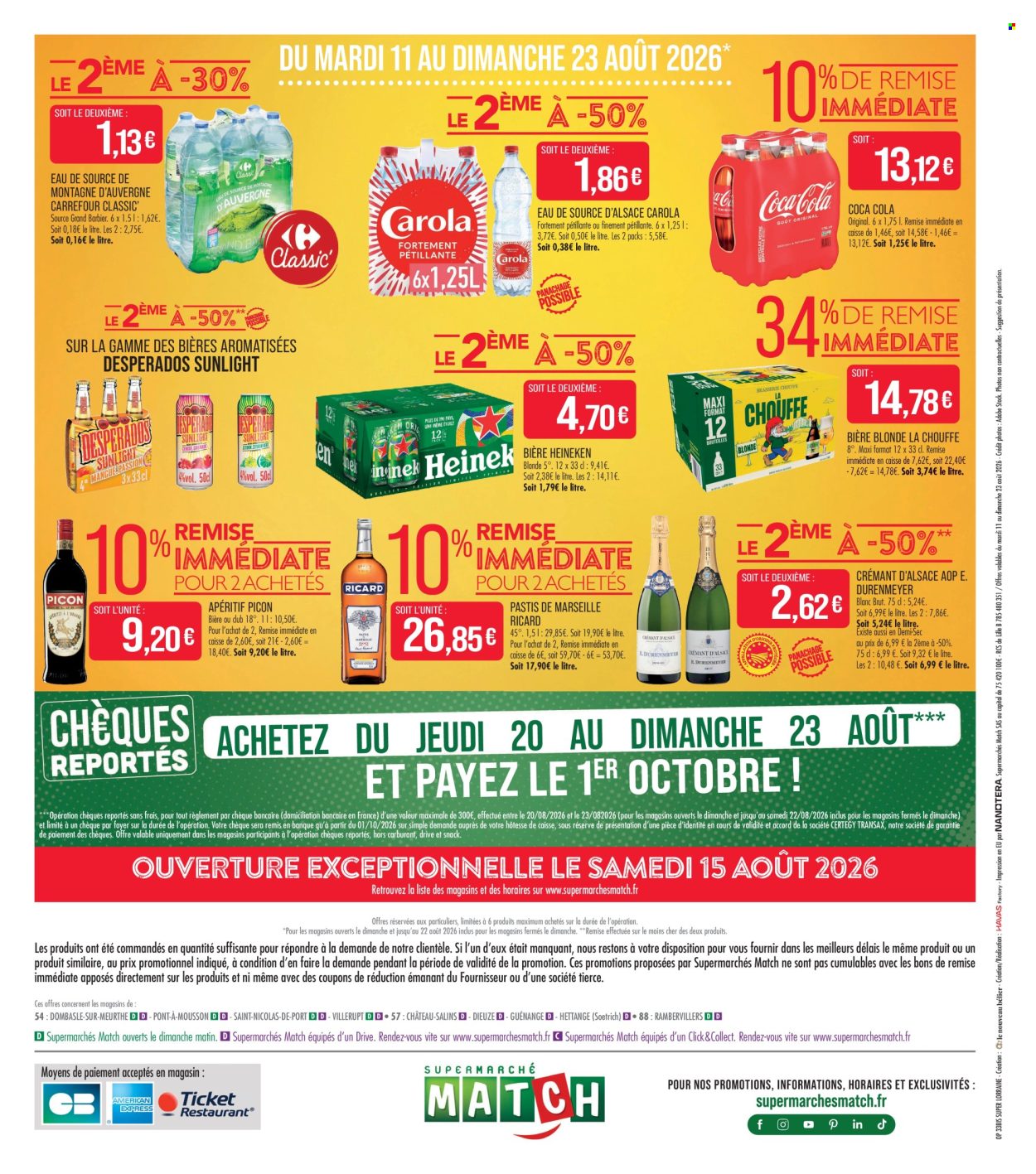 Catalogue Supermarché Match - 11/08/2026 - 23/08/2026. Page 8