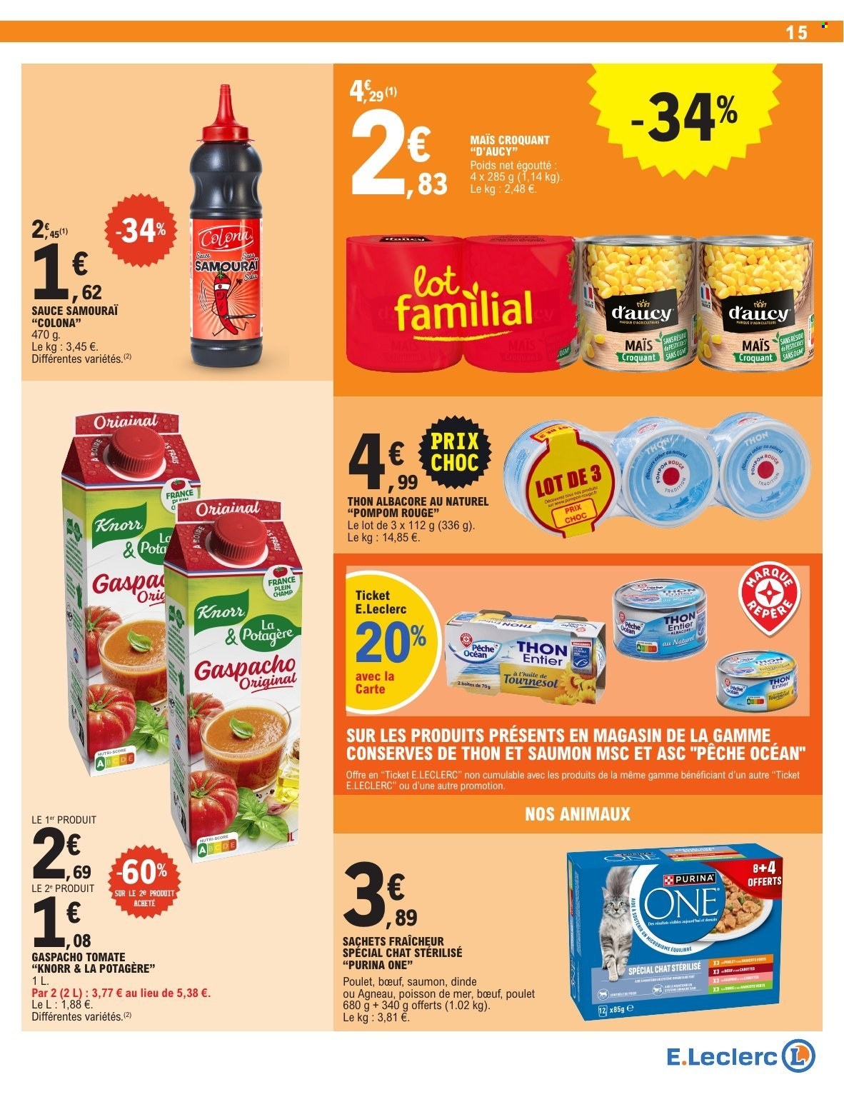 Catalogue E.Leclerc - 11/08/2026 - 22/08/2026. Page 15