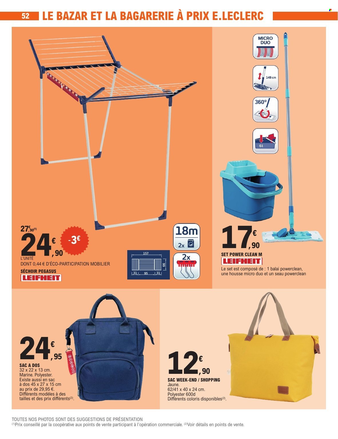 Catalogue E.Leclerc - 11/08/2026 - 22/08/2026. Page 52
