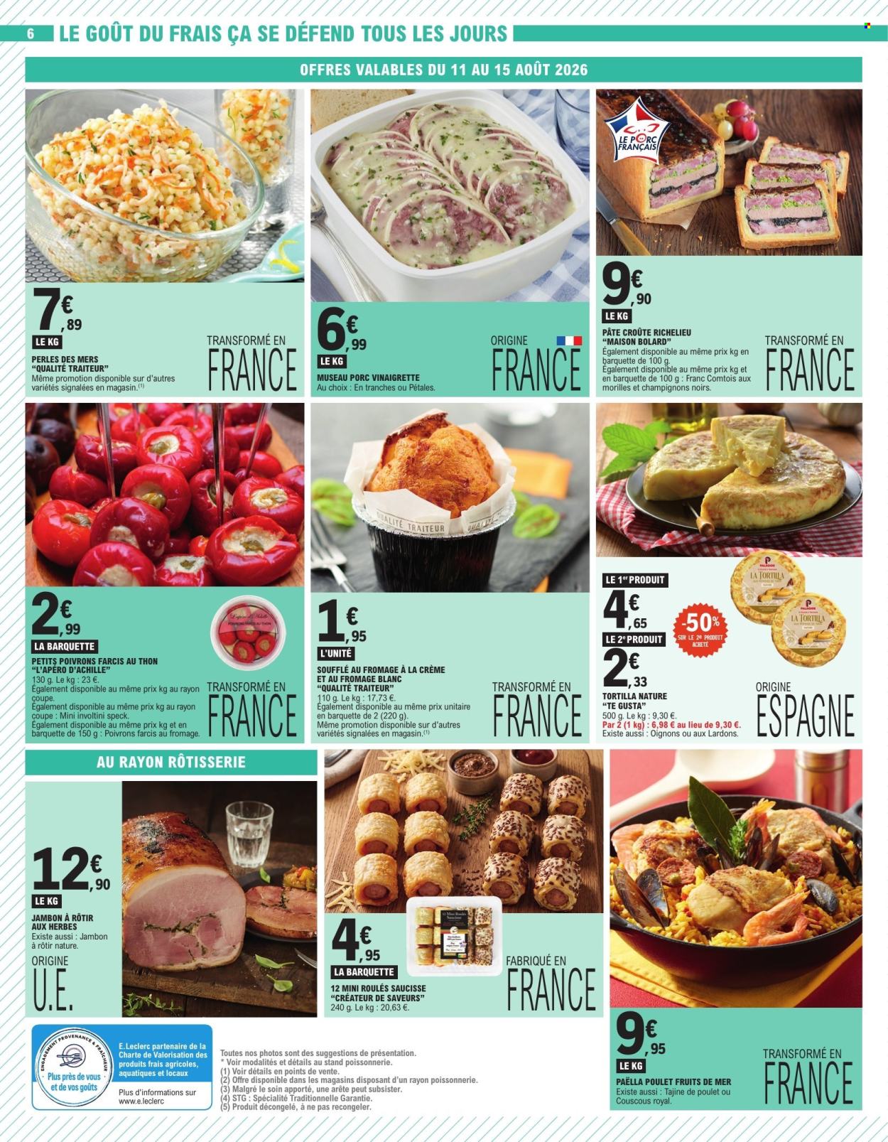 Catalogue E.Leclerc - 11/08/2026 - 22/08/2026. Page 6