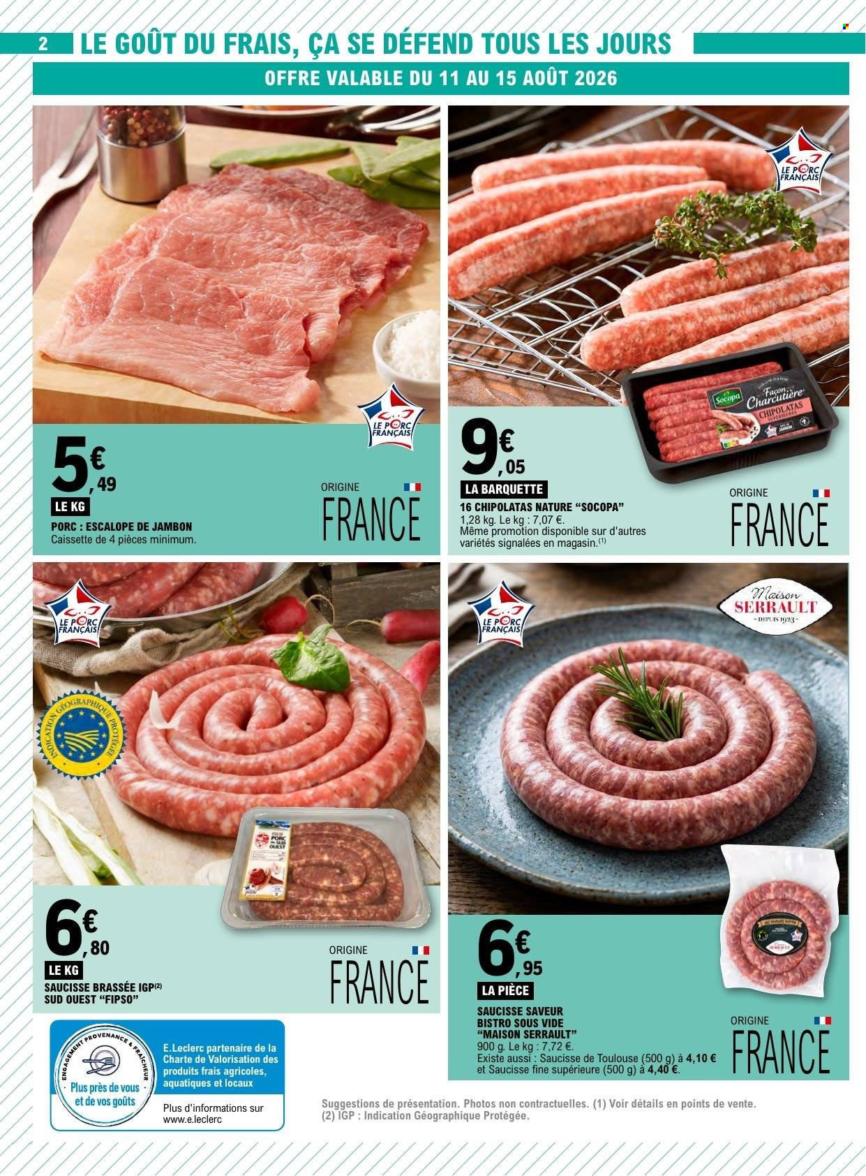 Catalogue E.Leclerc - 11/08/2026 - 22/08/2026. Page 2