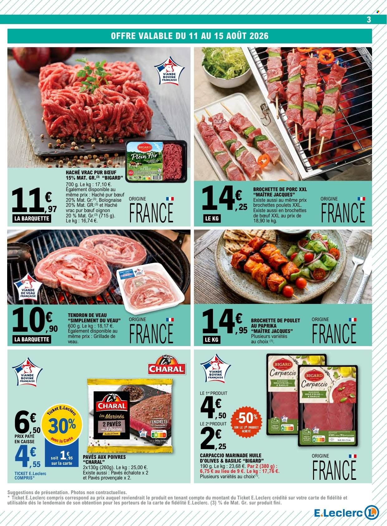 Catalogue E.Leclerc - 11/08/2026 - 22/08/2026. Page 3