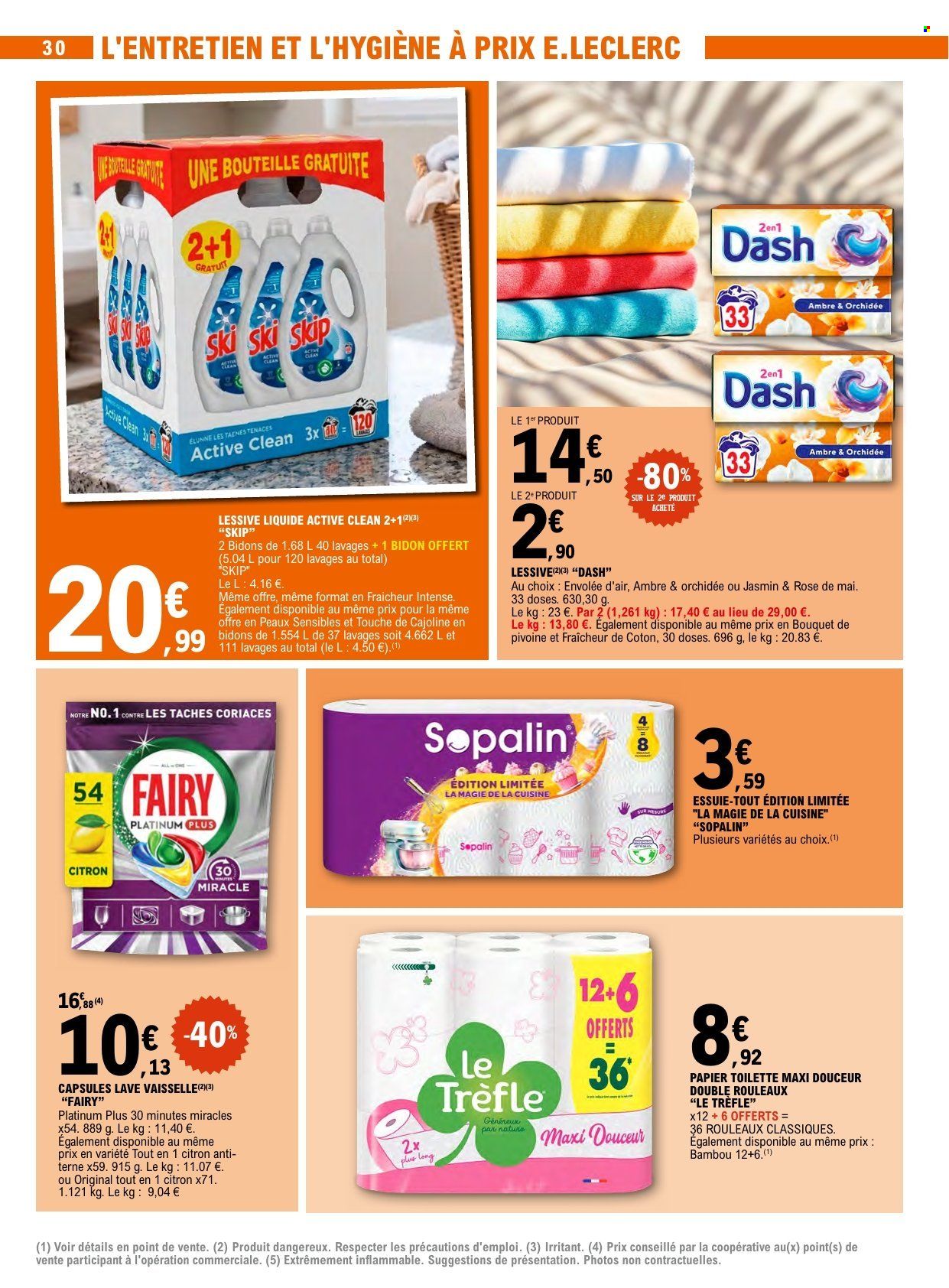 Catalogue E.Leclerc - 11/08/2026 - 22/08/2026. Page 30