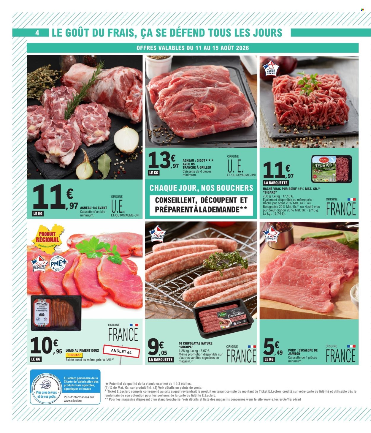 Catalogue E.Leclerc - 11/08/2026 - 22/08/2026. Page 4