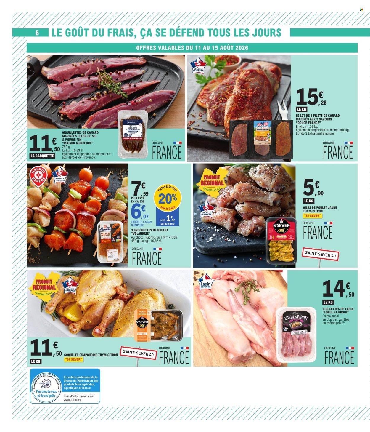 Catalogue E.Leclerc - 11/08/2026 - 22/08/2026. Page 6