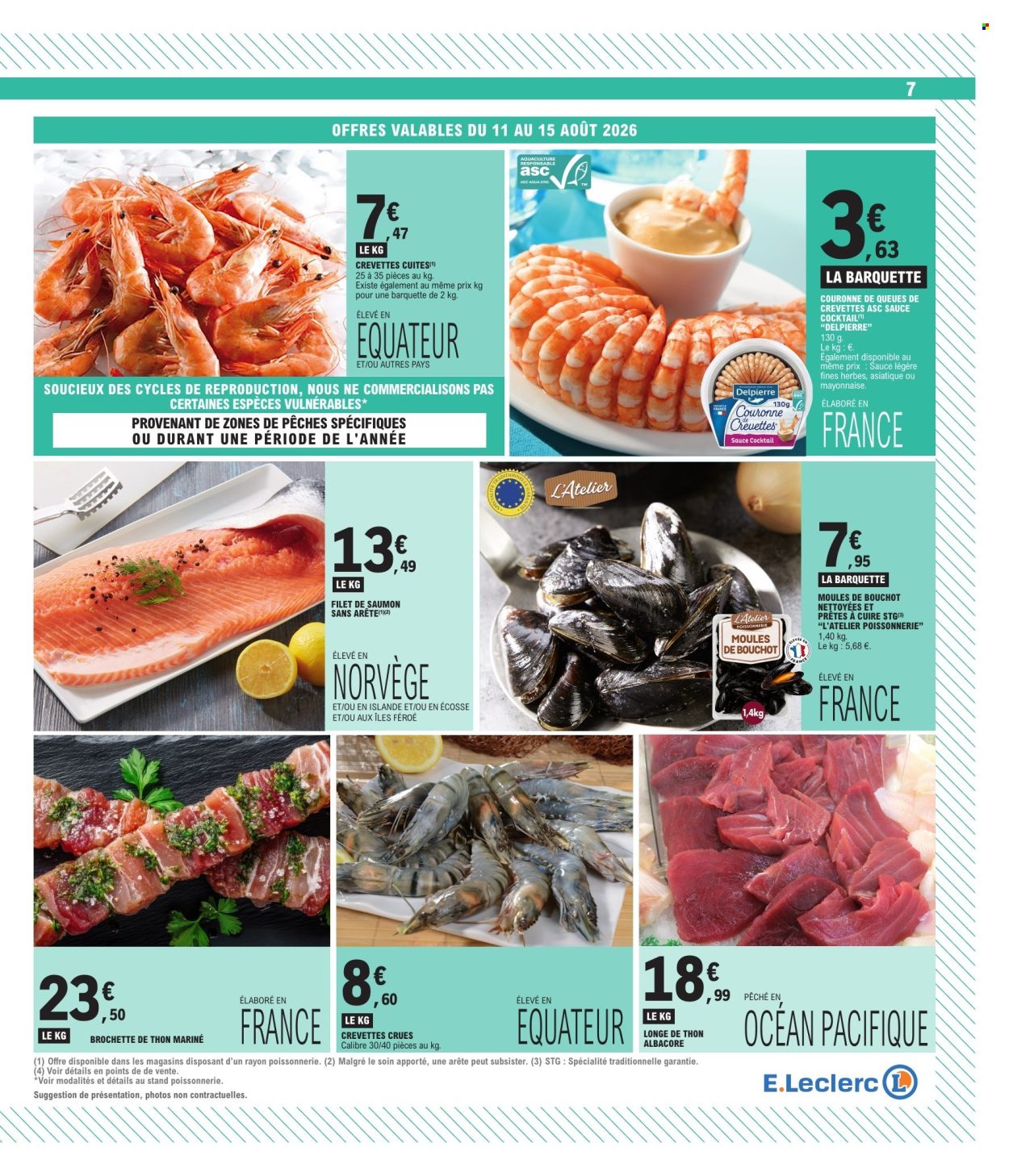 Catalogue E.Leclerc - 11/08/2026 - 22/08/2026. Page 7