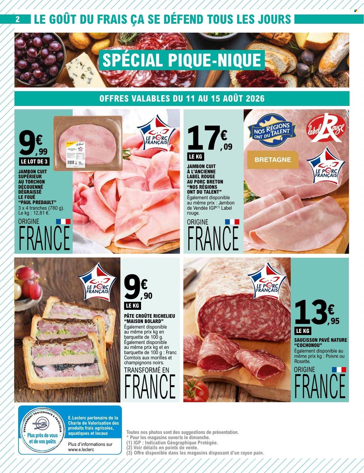 Catalogue E.Leclerc - 11/08/2026 - 22/08/2026. Page 2