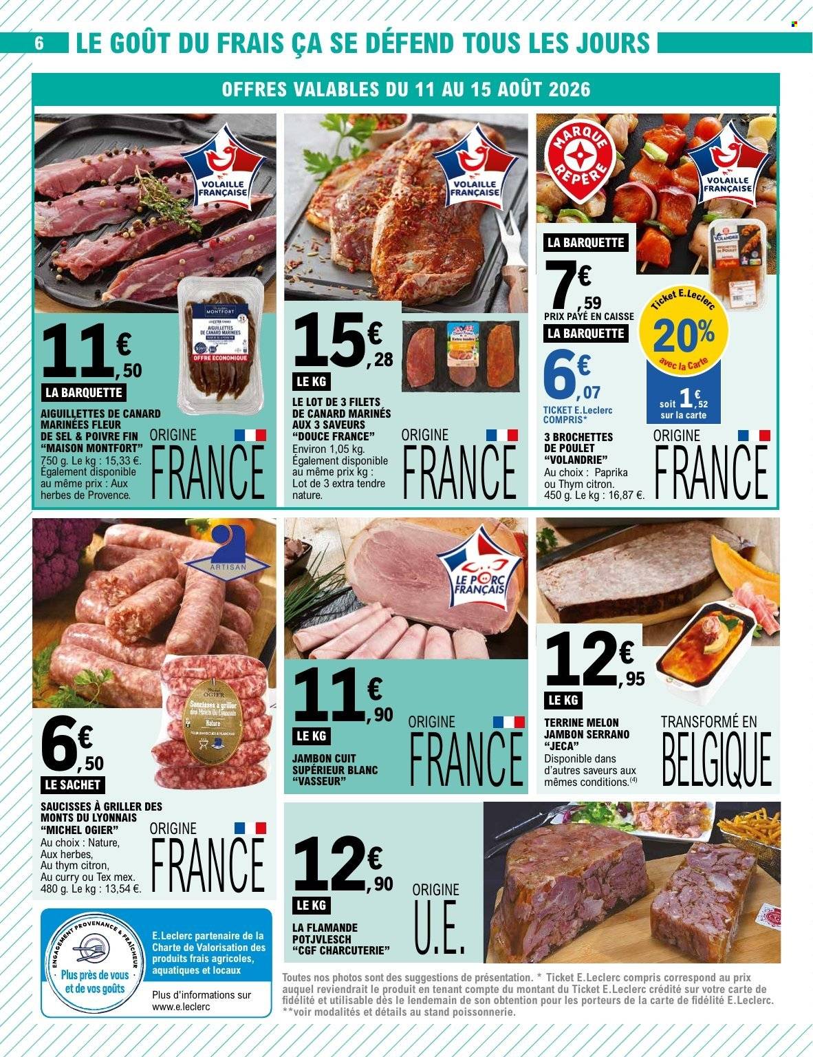 Catalogue E.Leclerc - 11/08/2026 - 22/08/2026. Page 6