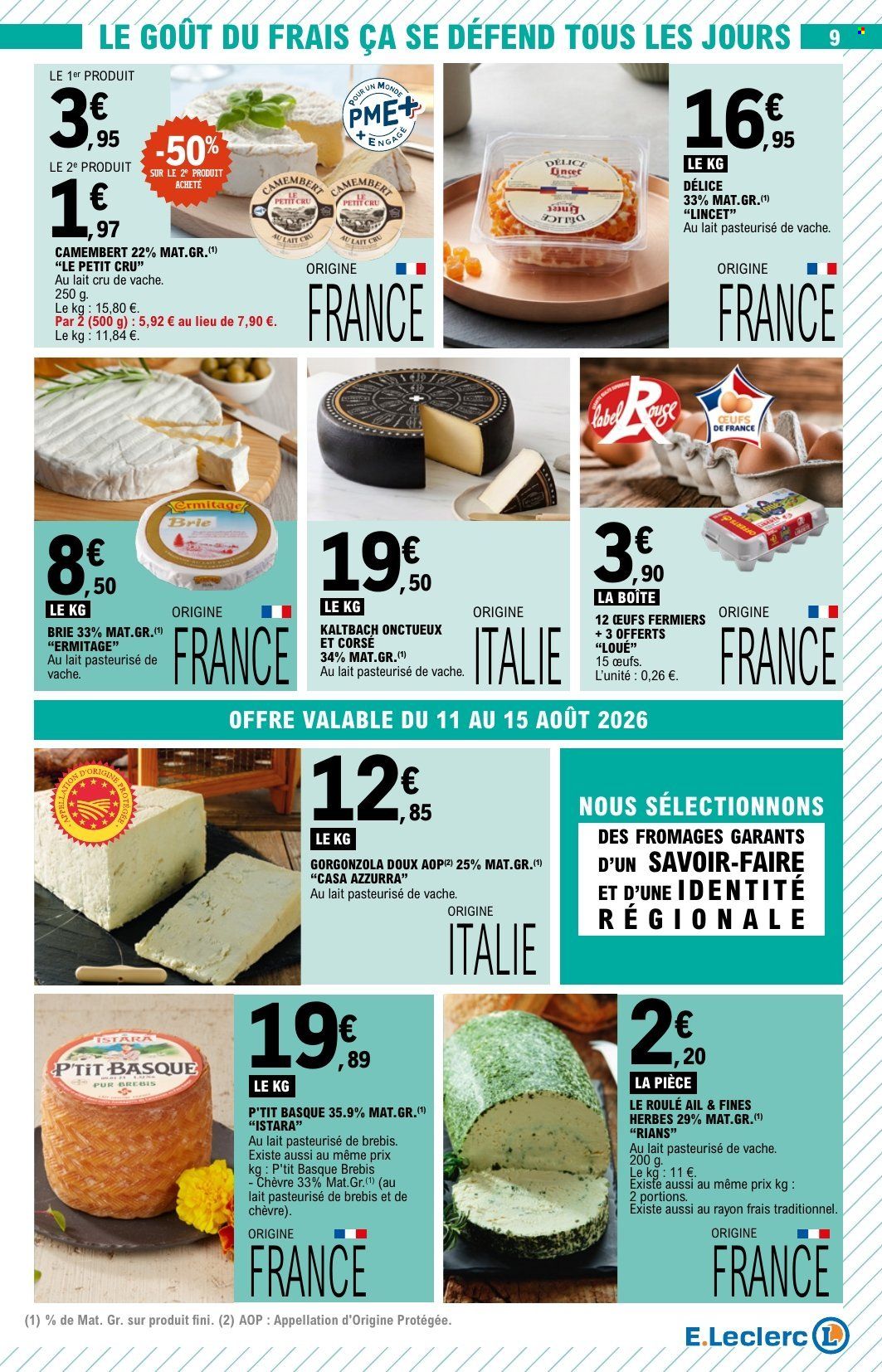 Catalogue E.Leclerc - 11/08/2026 - 22/08/2026. Page 9