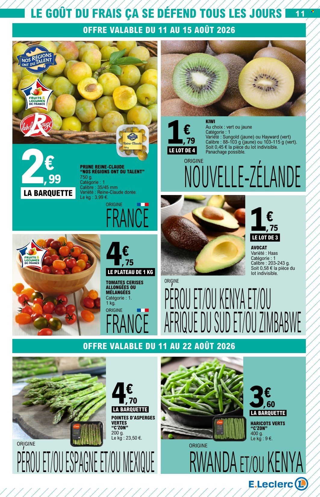 Catalogue E.Leclerc - 11/08/2026 - 22/08/2026. Page 11