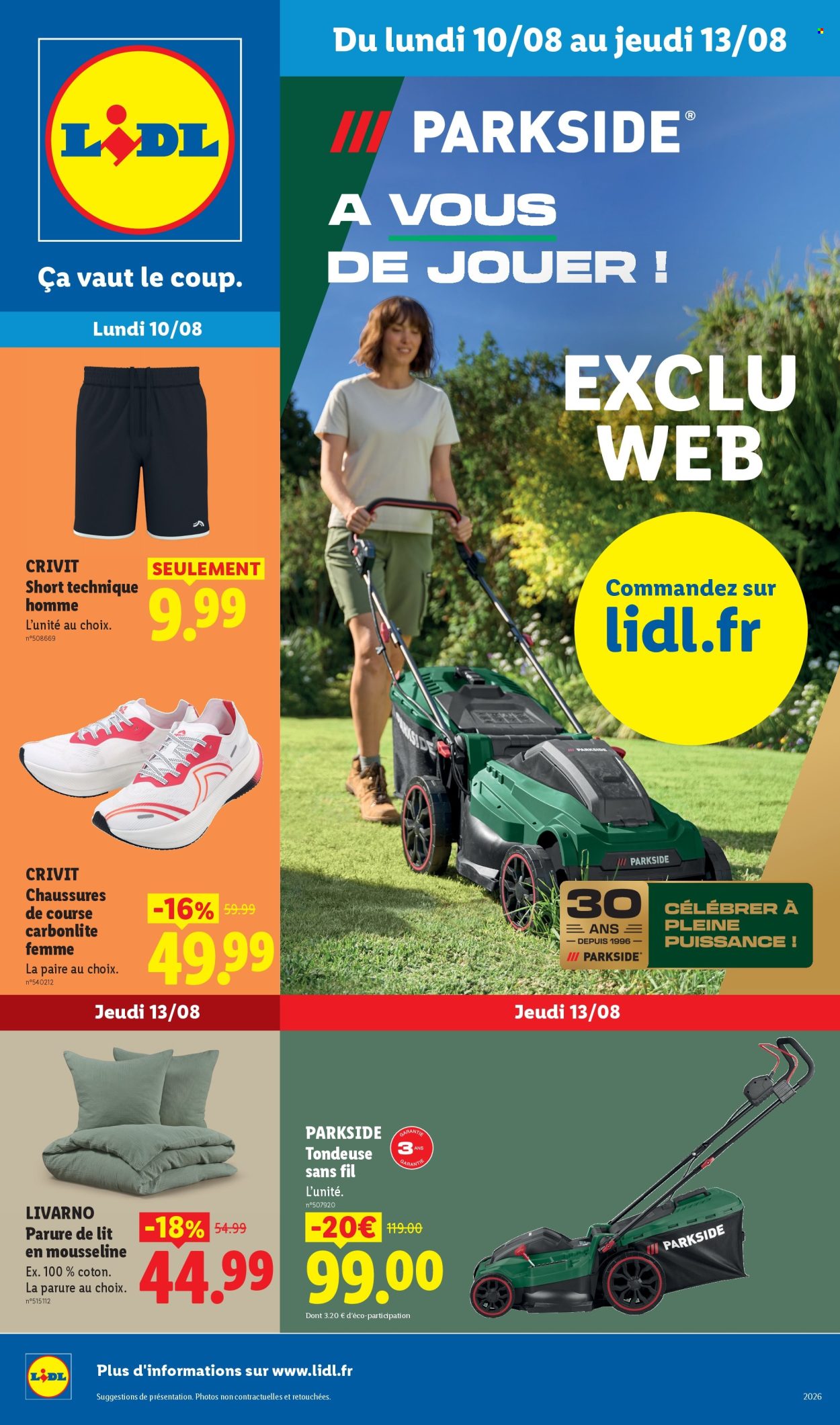 Catalogue Lidl - 10/08/2026 - 13/08/2026. Page 1