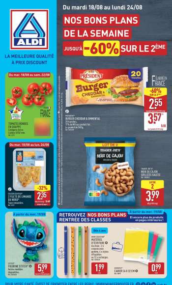 Catalogue ALDI - 18/08/2026 - 24/08/2026.