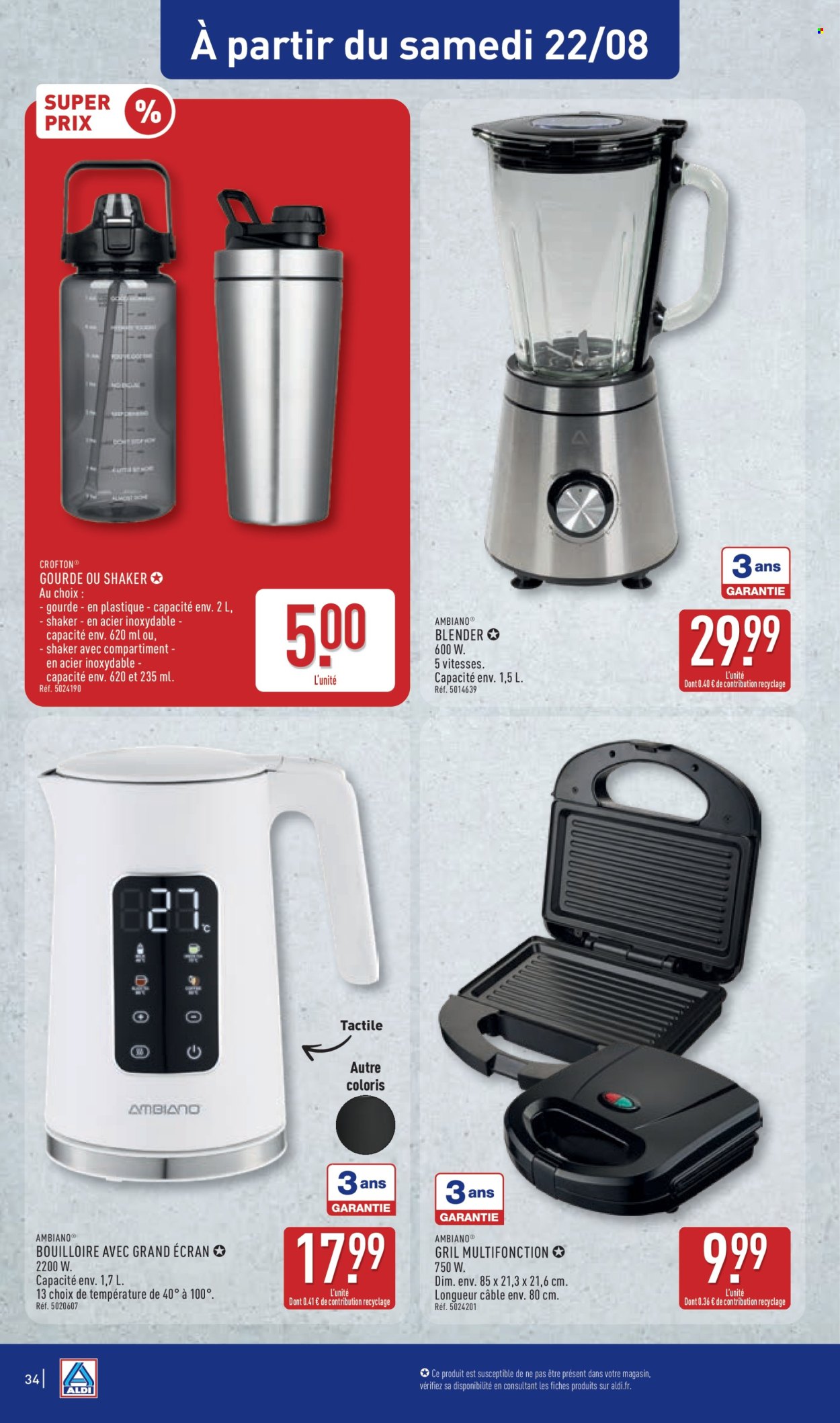Catalogue ALDI - 18/08/2026 - 24/08/2026. Page 36
