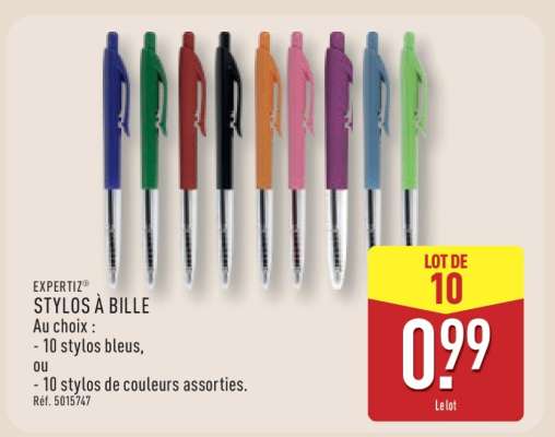 EXPERTIZ STYLOS À BILLE