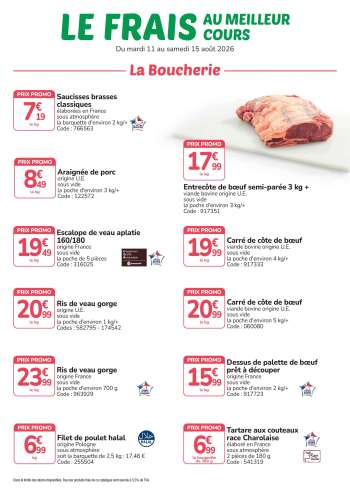 Catalogue Promocash - 11/08/2026 - 15/08/2026.