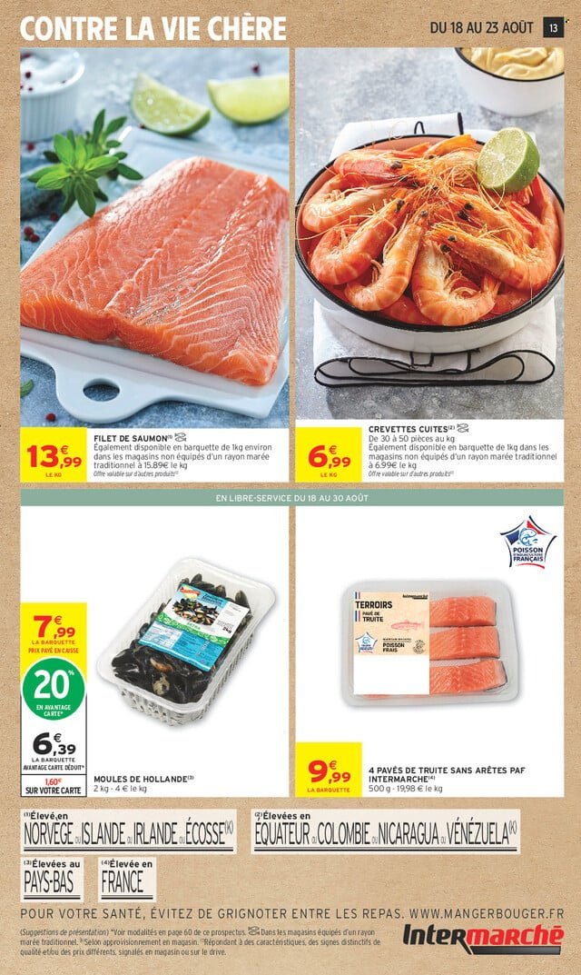 Catalogue Intermarché Super - 18/08/2026 - 30/08/2026. Page 13