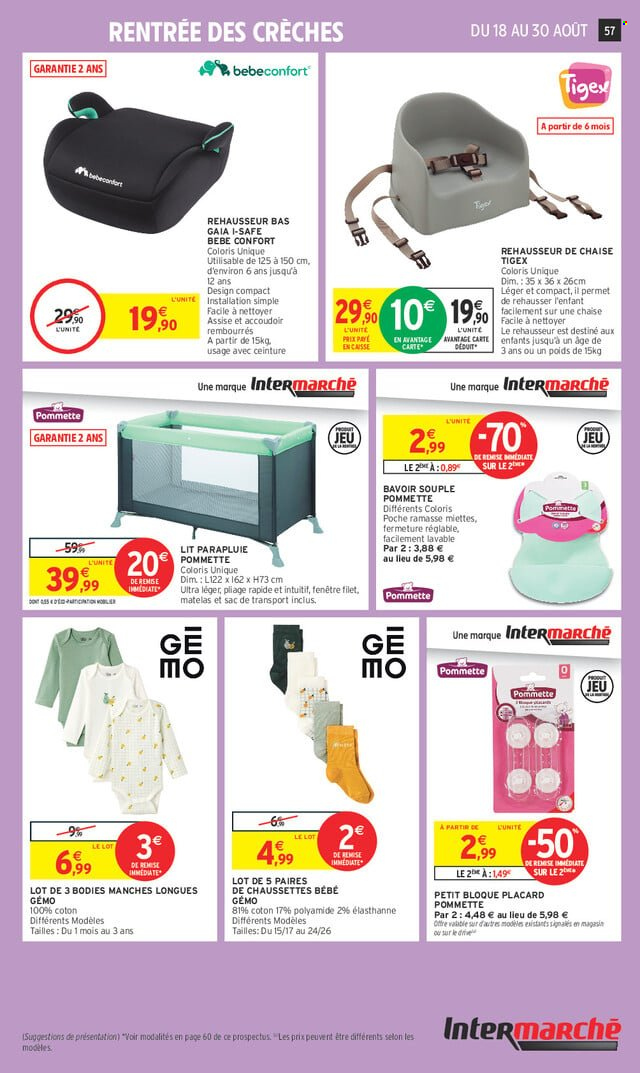 Catalogue Intermarché Super - 18/08/2026 - 30/08/2026. Page 57