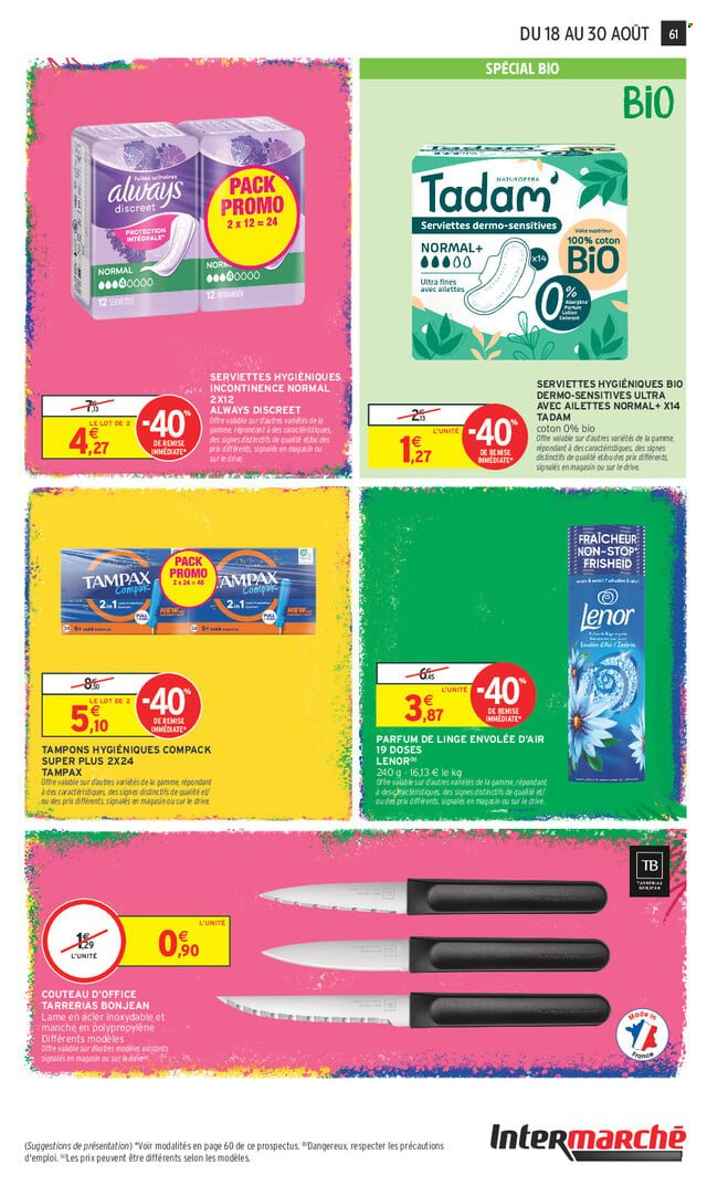 Catalogue Intermarché Super - 18/08/2026 - 30/08/2026. Page 61