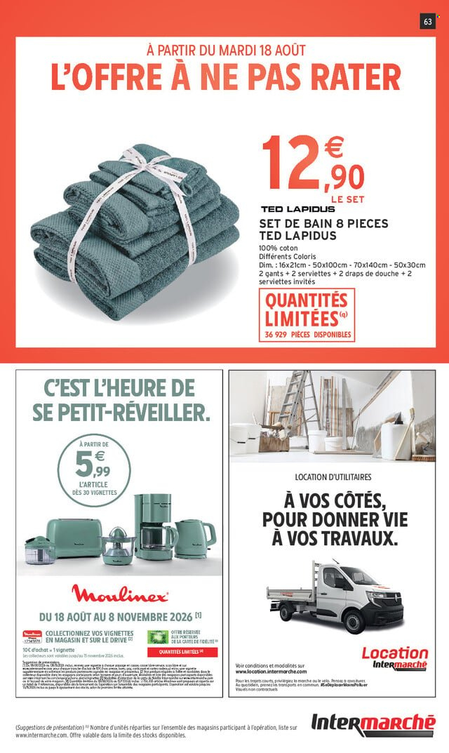 Catalogue Intermarché Super - 18/08/2026 - 30/08/2026. Page 63
