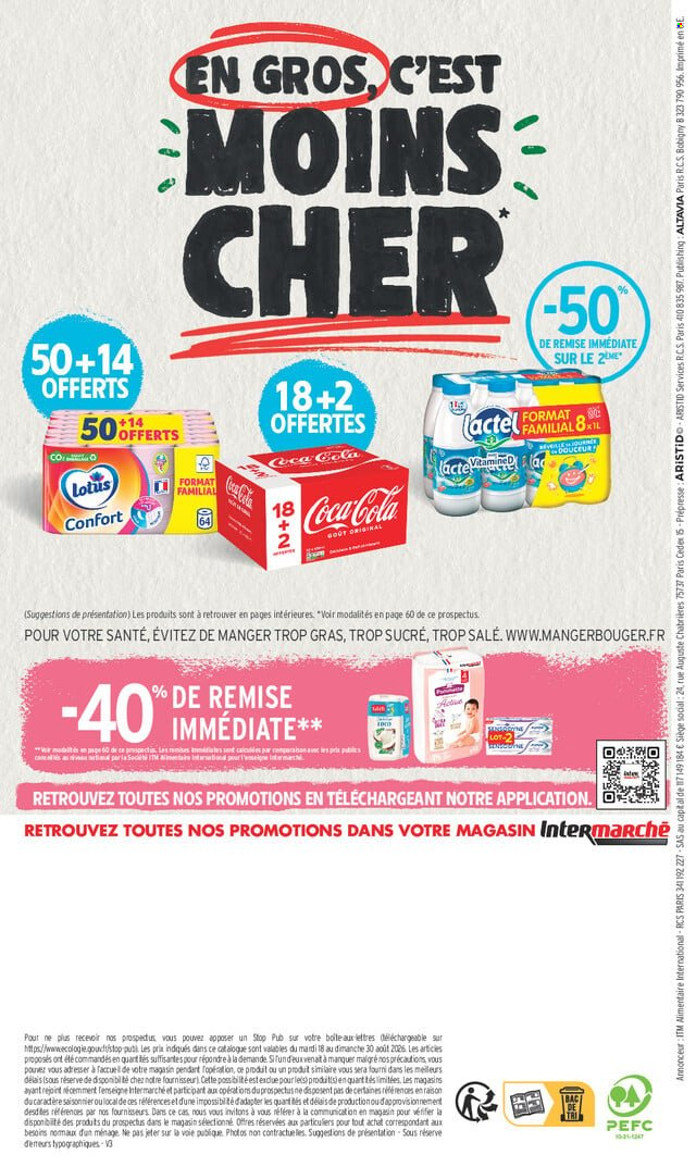 Catalogue Intermarché Super - 18/08/2026 - 30/08/2026. Page 64