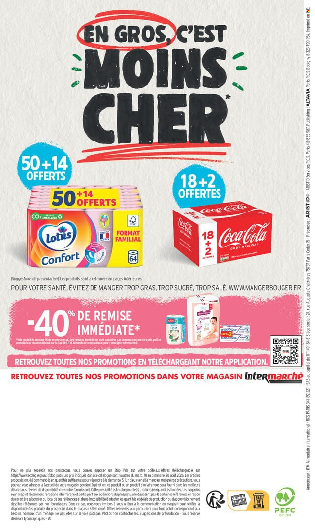 Catalogue Intermarché Contact - 18/08/2026 - 30/08/2026. Page 20