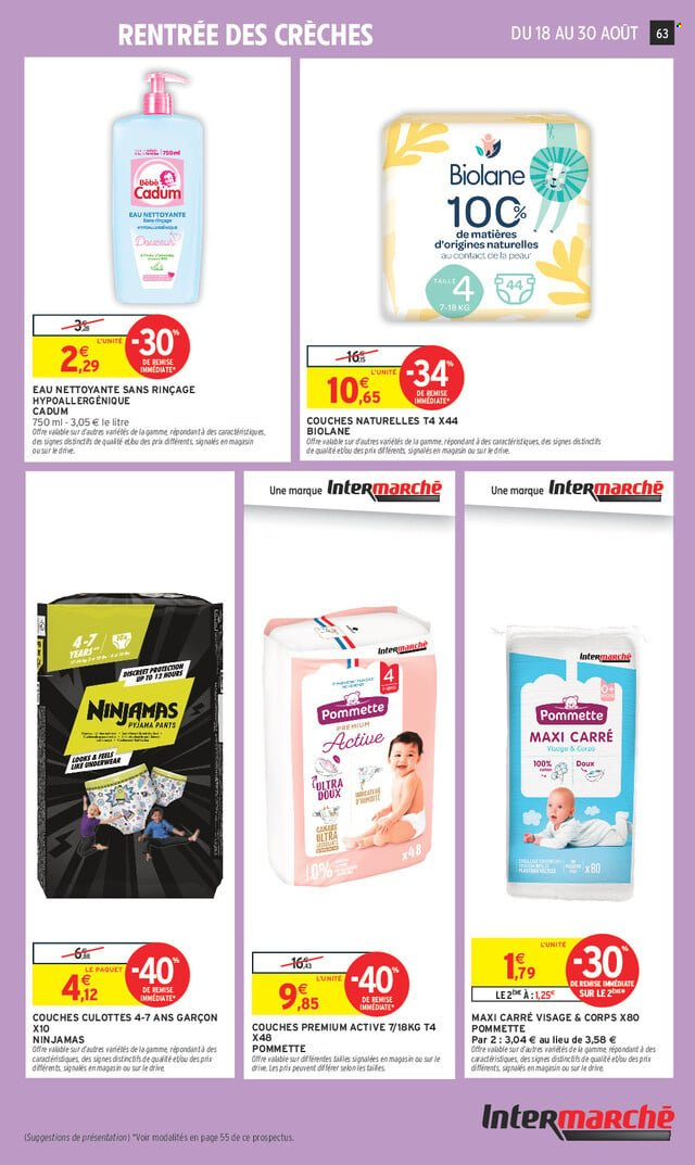 Catalogue Intermarché Hyper - 18/08/2026 - 30/08/2026. Page 63
