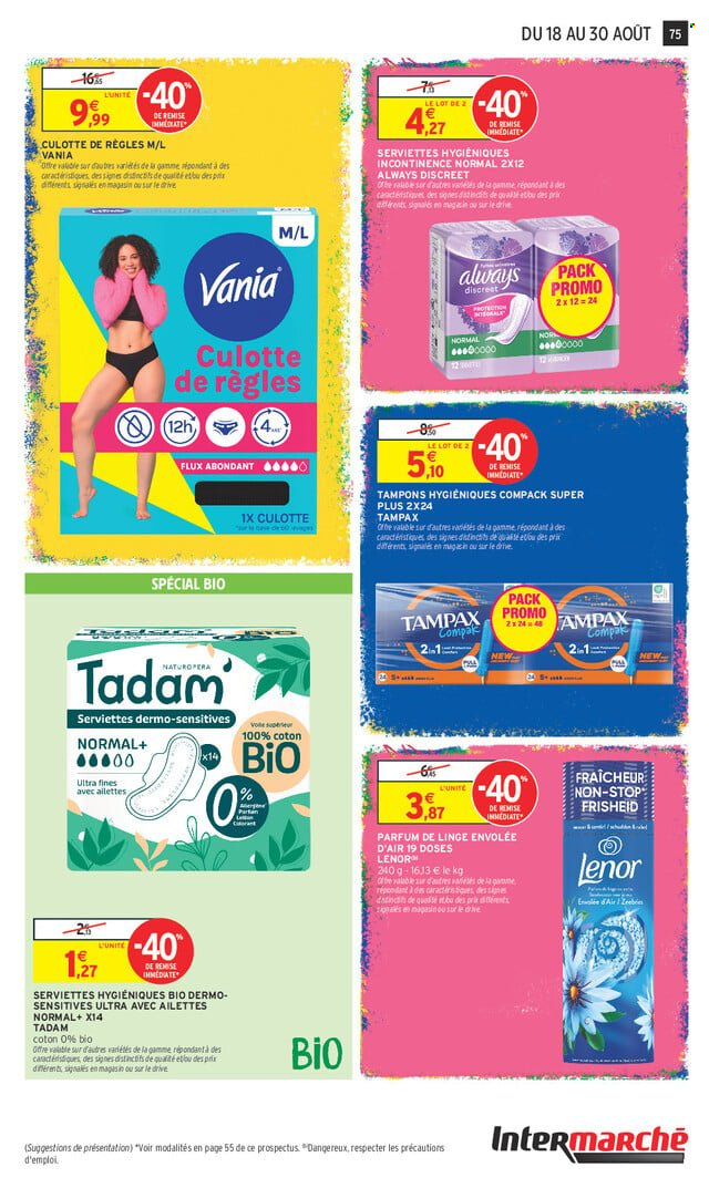 Catalogue Intermarché Hyper - 18/08/2026 - 30/08/2026. Page 75