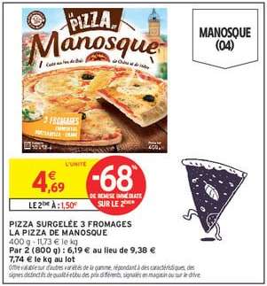 PIZZA SURGELÉE 3 FROMAGES