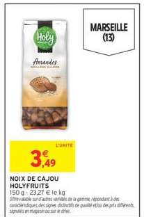 NOIX DE CAJOU HOLYFRUITS