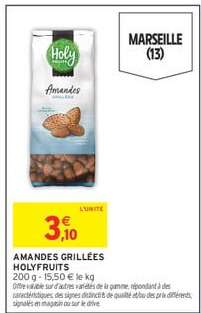 AMANDES GRILLÉES HOLYFRUITS