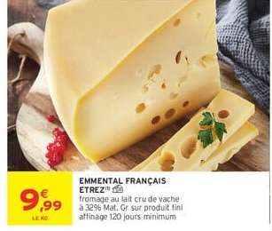 EMMENTAL FRANÇAIS ETREZ