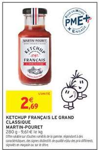 KETCHUP FRANÇAIS LE GRAND CLASSIQUE