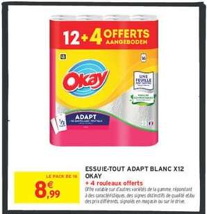 ESSUIE-TOUT ADAPT BLANC X12 OKAY