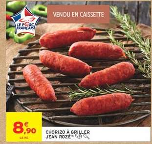 Chorizo à Griller Jean Rozé