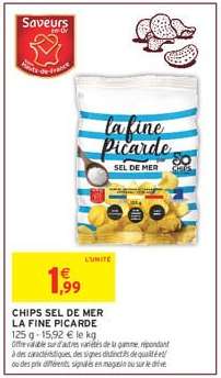 Chips Sel de Mer La Fine Picarde