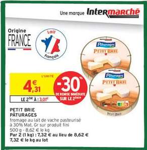 PETIT BRIE PÂTURAGES