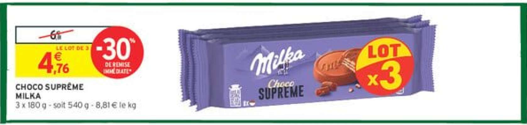 CHOCO SUPRÊME Milka