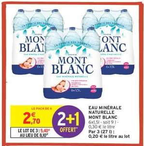 Eau Minérale Naturelle Mont Blanc