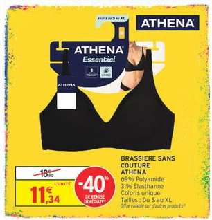 BRASSIERE SANS COUTURE ATHENA