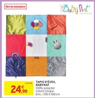 TAPIS D'ÉVEIL BABYNAT