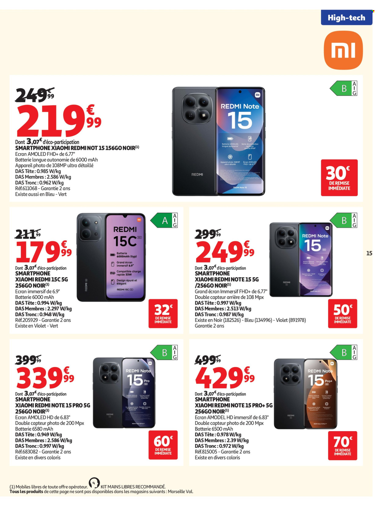 Catalogue Auchan - 18/08/2026 - 06/09/2026. Page 15