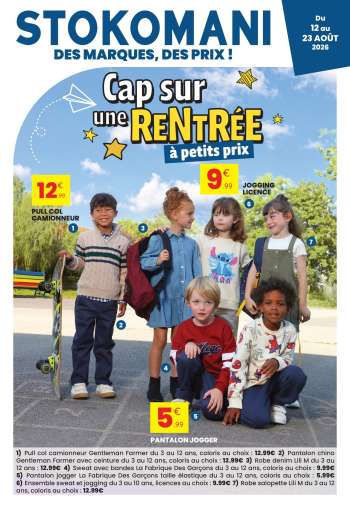 Catalogue Stokomani - 12/08/2026 - 23/08/2026.