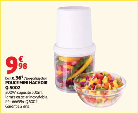 POUCE MINI HACHOIR Q.5002
