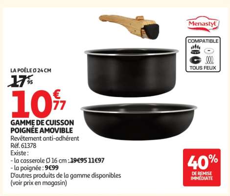 La poêle Ø 24 cm
