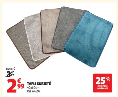 TAPIS SURJETÉ