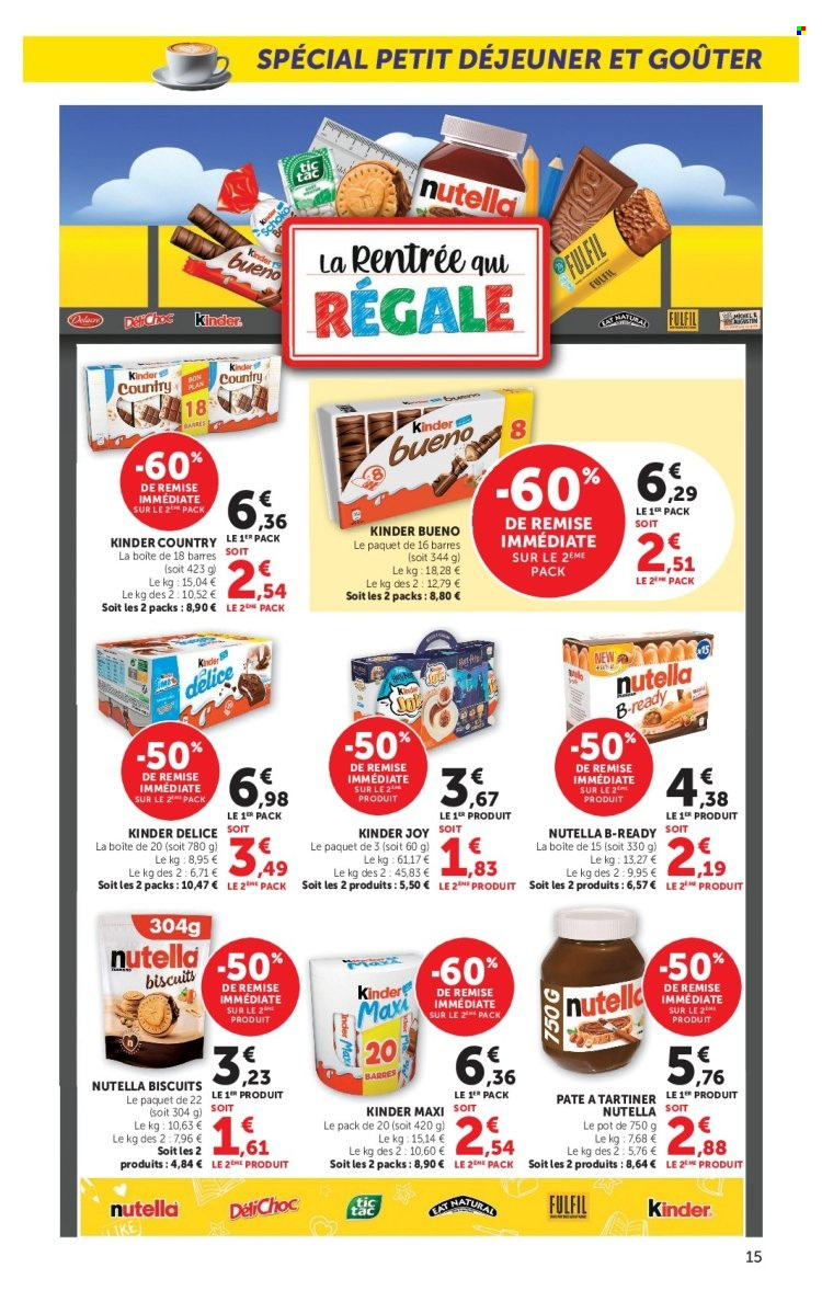 Catalogue SUPER U - 18/08/2026 - 30/08/2026. Page 15
