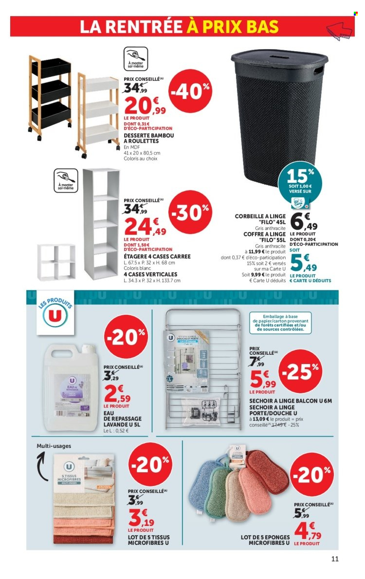 Catalogue SUPER U - 18/08/2026 - 06/09/2026. Page 11